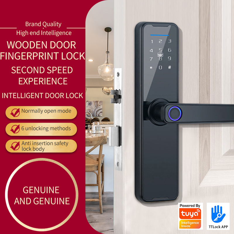 front door smart lock with handle front door smart lock with handle
