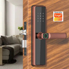 smart door lock stainless steel door lock door handle aluminum door handle ADM-J006Pro
