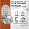 Aidmi Digital door handle lock with electronic keyboard suitable for indoor digital door handle lock with electronic keyboard