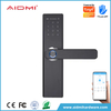 smart door lock digital door lock Fingerprint Smart Front Door Lock aluminum door handle ADM-J003