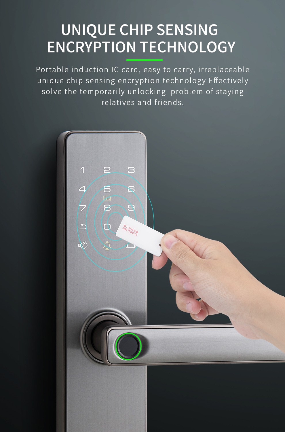 support TuYa APP unlocking door lock