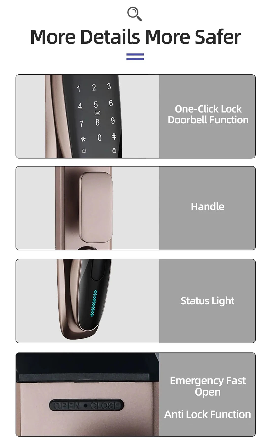 fingerprint door lock