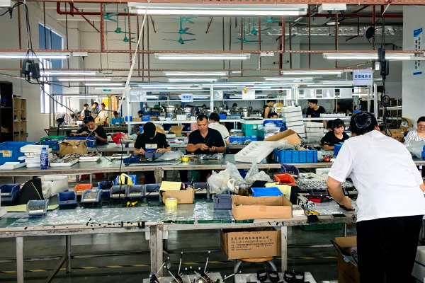 door lock producing line