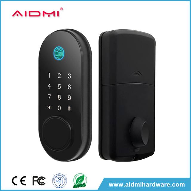 Password TTLOCK Electronic TUYA Smart Locks Digital Deadbolt Door Lock For Wooden Door