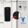 Aidmi Fingerprint Lock Keyless Entry Door Lock Intelligent lock with Keypad Handle Passcode Fingerprint Keys Unlock