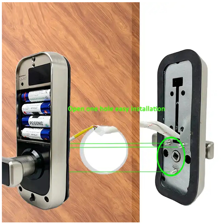 smart door lock with camera