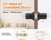 Aidmi Keyboard Door Handle Lock Keyless Entry Door Lock with Anti Slip Handle Automatic Lock Waterproof Door Handle Safe