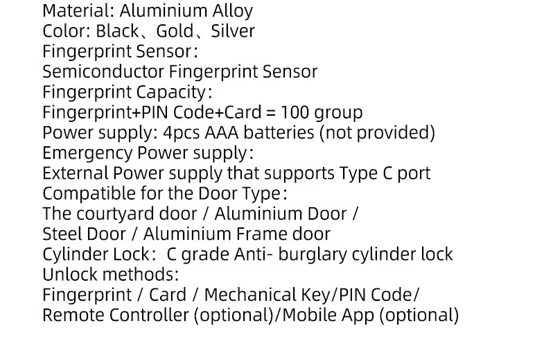 smart door lock