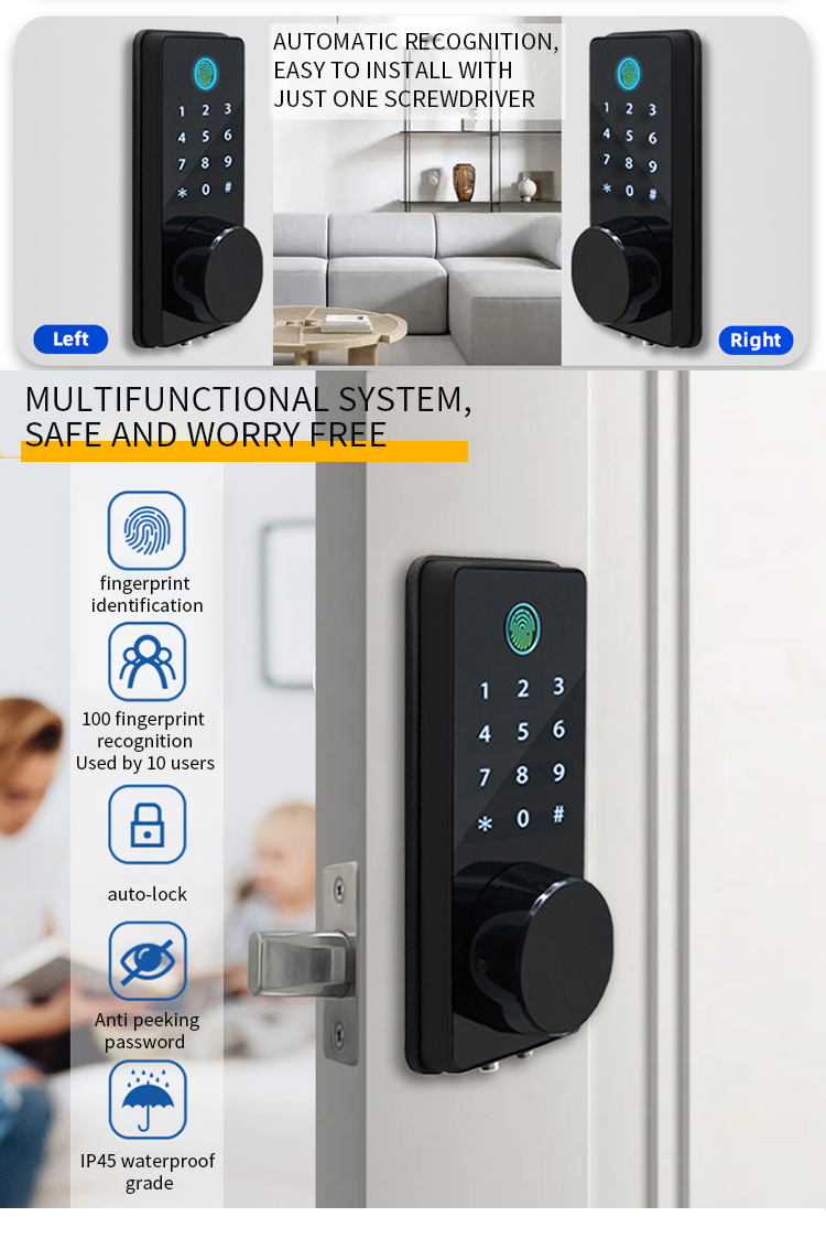 fingerprint door lock