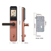 smart door lock digital door lock stainless steel digital door lock Code Door Lock ADM-J005Pro