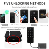 Aidmi Fingerprint Lock Keyless Entry Door Lock Intelligent lock with Keypad Handle Passcode Fingerprint Keys Unlock