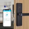 smart door lock digital door lock Fingerprint Smart Front Door Lock aluminum door handle ADM-J003