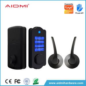 Home Security Digital Electronic Lock TTLOCK TUYA Smart Fingerprint Lock Smart Lock Keyless