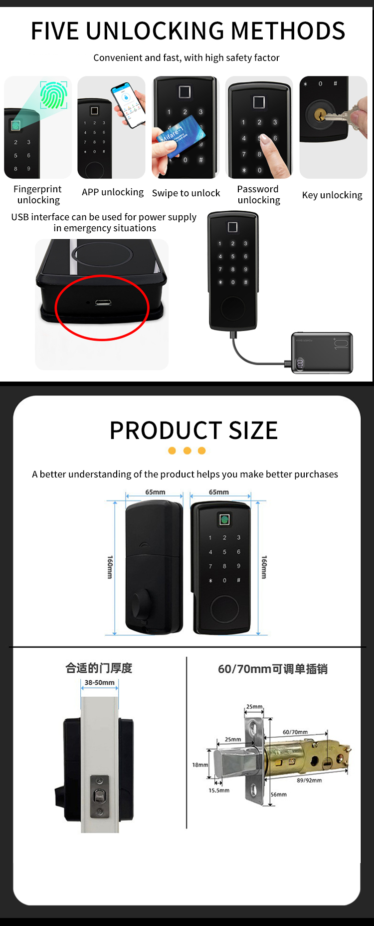 password door digital lock