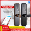 smart door lock Works with App door lock Fingerprint Smart Front Door Lock ADM-S024