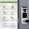 Aidmi Security Digital Deadbolt Tuya APP Password Keyless Fingerprint Smart Card Key Combination Door Lock For Home