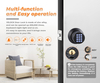 Aidmi Keyboard Door Handle Lock Keyless Entry Door Lock with Anti Slip Handle Automatic Lock Waterproof Door Handle Safe