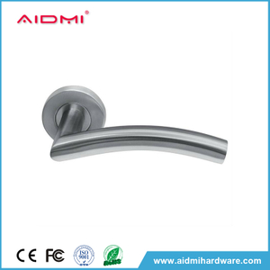 SS304 Fire Resistant Lever Door Handle for Wooden Door