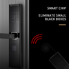 smart door lock Code Door Lock Fingerprint Smart Front Door Lock support TTlock APP door lock ADM-S018