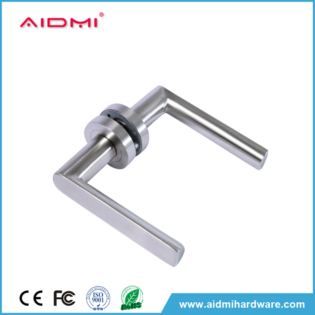 Stainless Steel 304 Modern Solid Lever Door Handle for Front Door