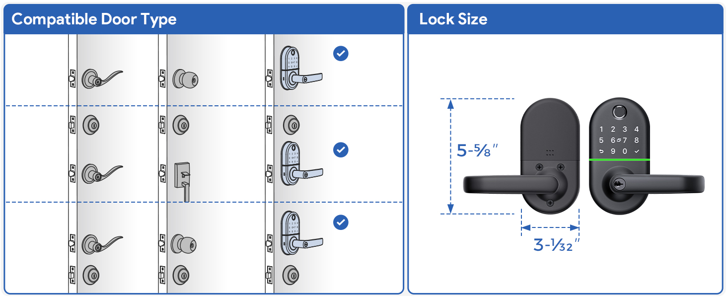 smart code password card glass door smart lock