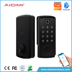 Aidmi Fingerprint Lock Keyless Entry Door Lock Intelligent lock with Keypad Handle Passcode Fingerprint Keys Unlock