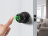 Aidmi fingerprint door handle with application control suitable for bedrooms cloakrooms apartment offices hotels matte black