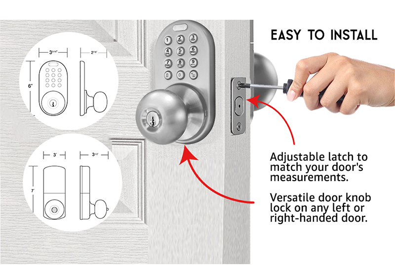 digital deadbolt door Lock