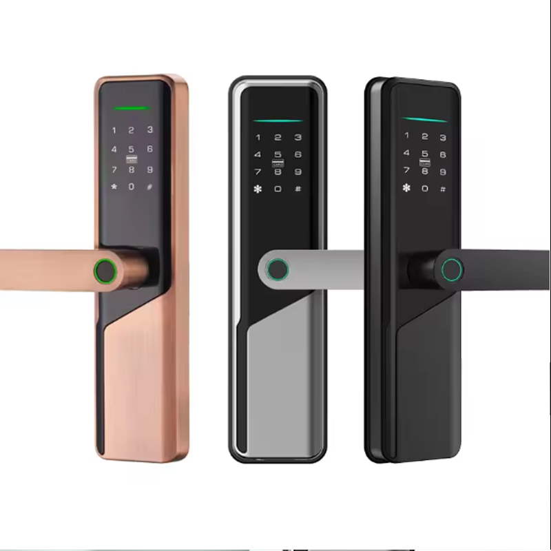 fingerprint scanner door lock