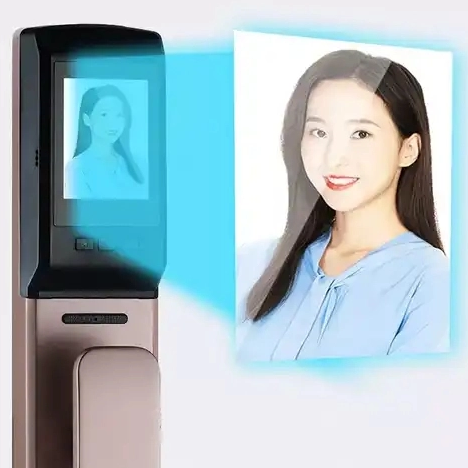 smart door lock with camera