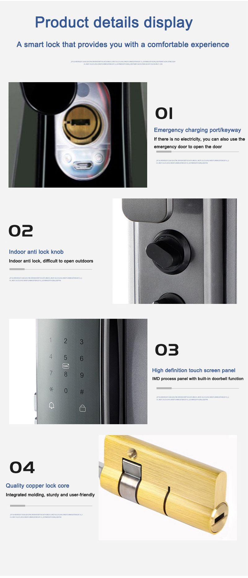 door lock with TuYa APP 