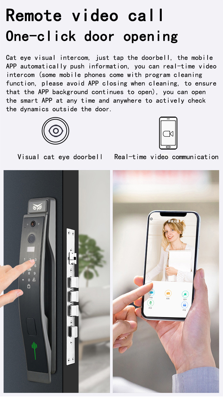waterproof smart door lock