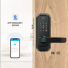 ADM-J001Pro Smart Life Tuya App Wifi Intelligent Digital Smart Door Lock Biometric Fingerprint Scanner Password Smart Lock