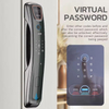 ADM-ZS P10 Keyless Entry Door Lock with Handle Smart Lock Keyless Waterproof Smart Door Lock