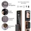 ADM-ZS P20 Smart Door Lock with Camera Security Door Locks Smart Lock Keyless Fingerprint Door Lock
