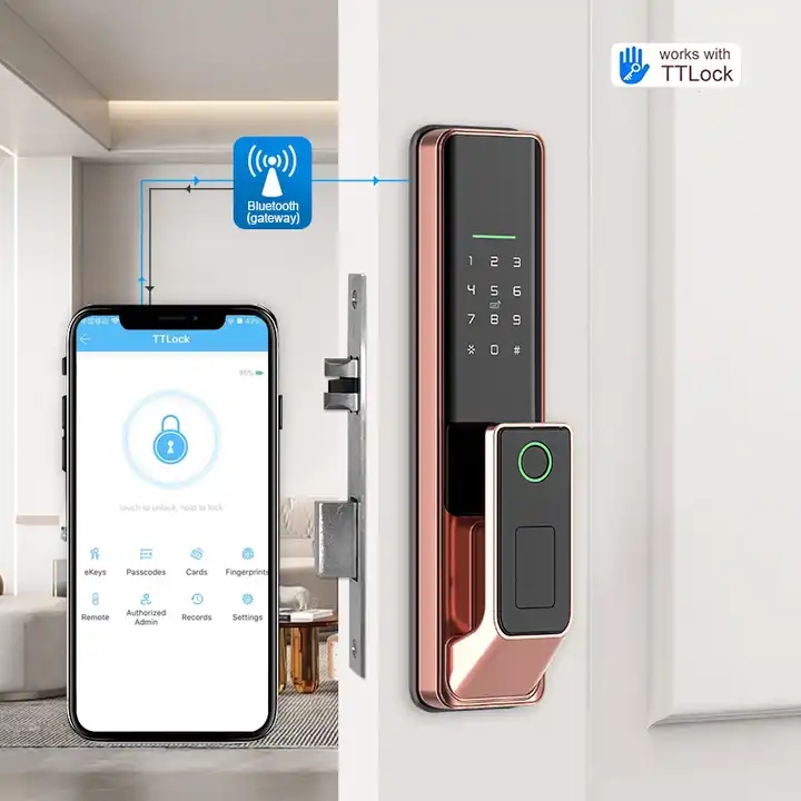 commercial fingerprint door lock
