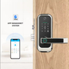 ADM-J001Pro Smart Life Tuya App Wifi Intelligent Digital Smart Door Lock Biometric Fingerprint Scanner Password Smart Lock