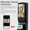 ADM-ZS P10 Keyless Entry Door Lock with Handle Smart Lock Keyless Waterproof Smart Door Lock