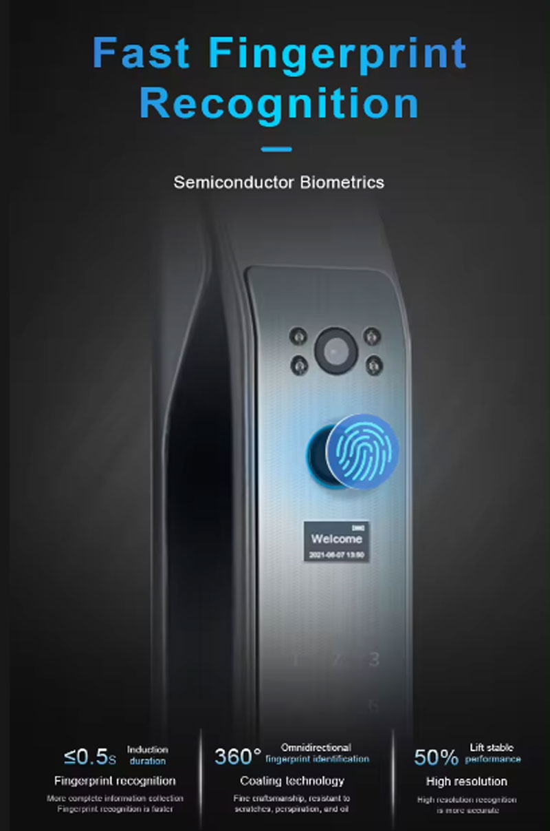 waterproof smart door lock
