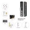  ADM-RL001 Face Recognition Camera Smart Locks Safe Outdoor Waterproof Electronic Lock Fingerprint App Wifi Remote Unlock Digital Door Lock