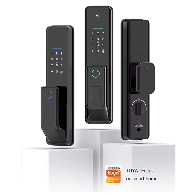 ADM-J008Pro OEM Lock Factory Electric Door Lock Home Security Ttlock Waterproof Voice Control Electric Door Lock