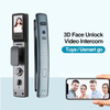 ADM-ZS No.6 Smart Door Lock with Camera Interior Door Locks Keyless Entry Door Lock with Handle Smart Door Lock