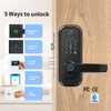 ADM-J001Pro Smart Life Tuya App Wifi Intelligent Digital Smart Door Lock Biometric Fingerprint Scanner Password Smart Lock