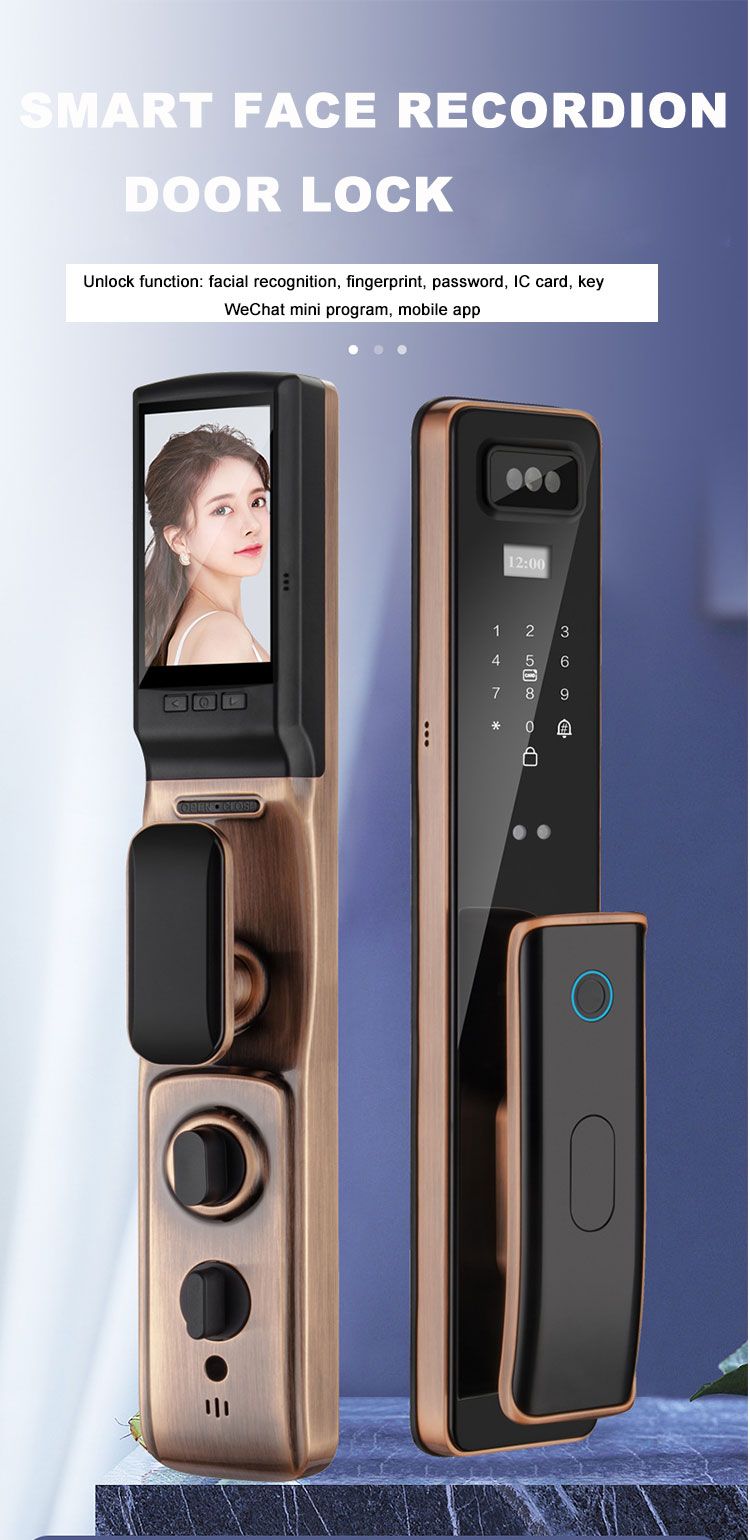 smart door lock with camera