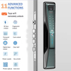 Aidmi Security TUYA WIFI Cerradura Inteligente Wooden Electronic Smartlock Electric Fingerprint Keyless Ttlock Digital Door Smart Lock