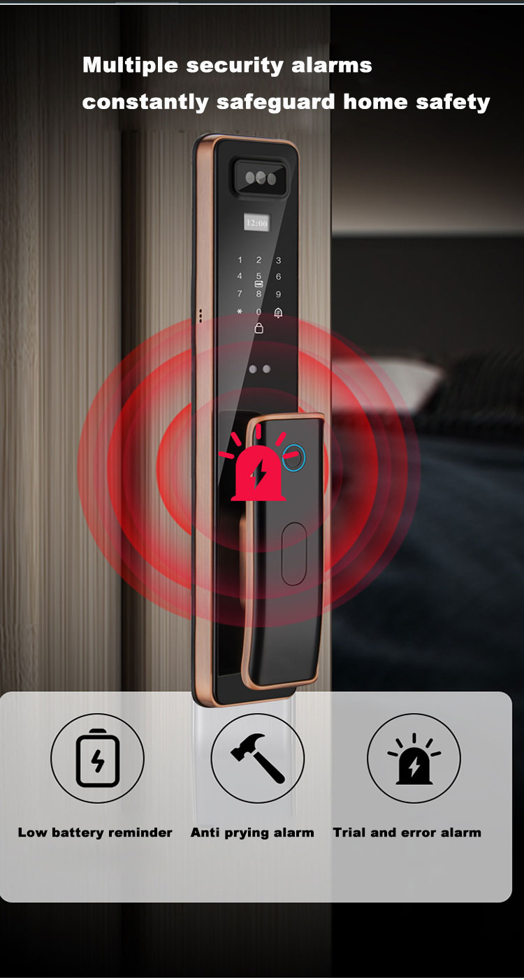 smart door lock with camera