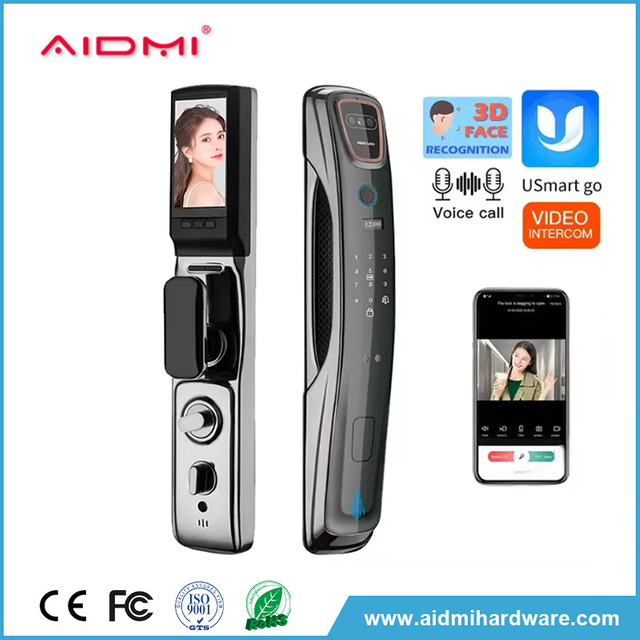 ADM-ZS P10 Keyless Entry Door Lock with Handle Smart Lock Keyless Waterproof Smart Door Lock