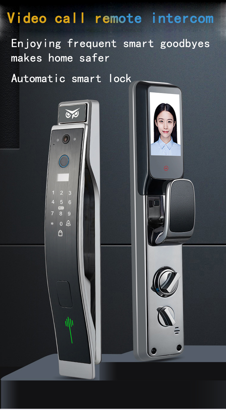smart door lock with camera
