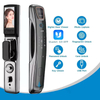 ADM-ZS P10 Keyless Entry Door Lock with Handle Smart Lock Keyless Waterproof Smart Door Lock