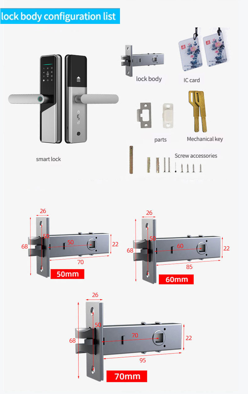 door lock with TuYa APP 